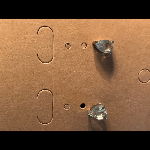 Jewelry - Topaz White Stud Earrings